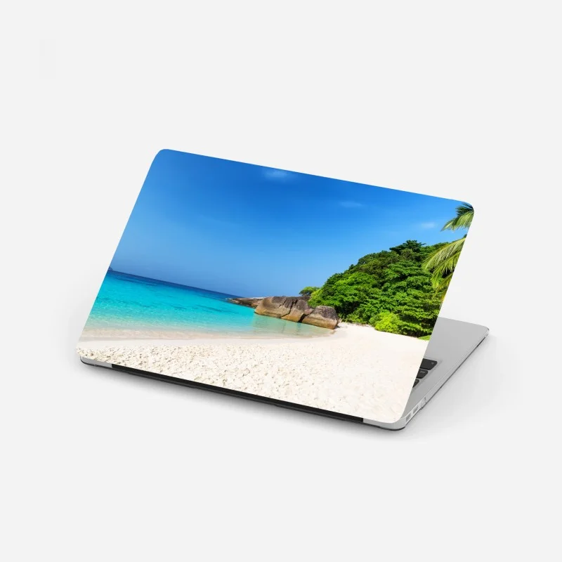 Sticker pour ordinateur portable paradis tropical des îles Similan – Wallnifity®