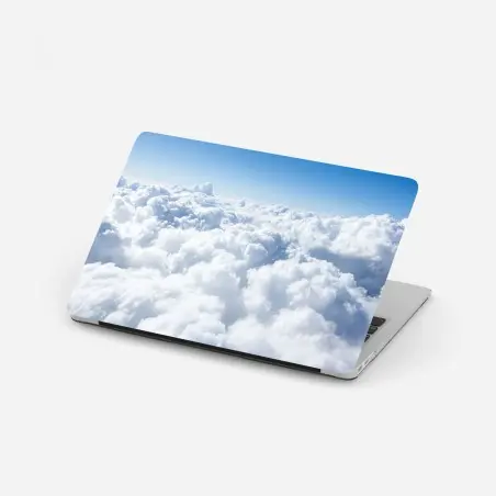 Sticker pour ordinateur portable mer de nuages et ciel bleu – Wallnifity®