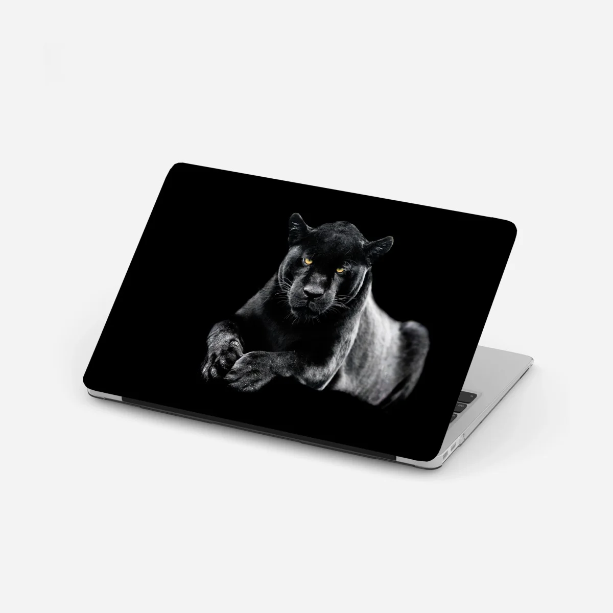 Sticker pour ordinateur portable regard perçant du jaguar noir – Wallnifity® Sticker pour ordinateur portable regard perçant du jaguar noir – Wallnifity®