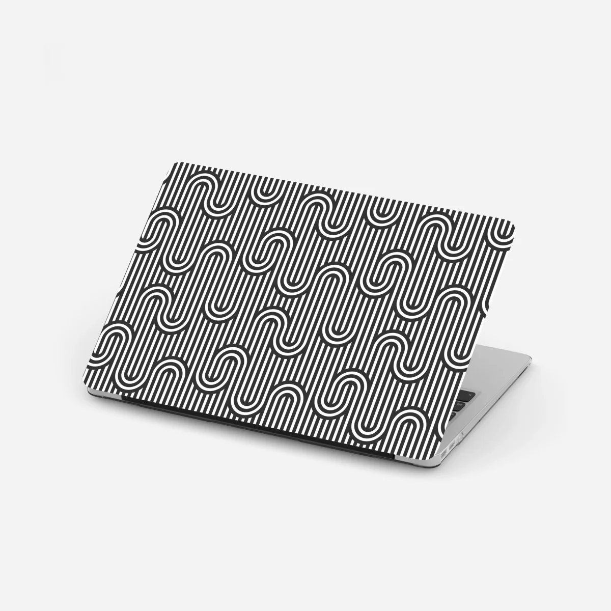 Sticker pour ordinateur portable motif optique géométrique en noir et blanc – Wallnifity® Sticker pour ordinateur portable motif optique géométrique en noir et blanc – Wallnifity®