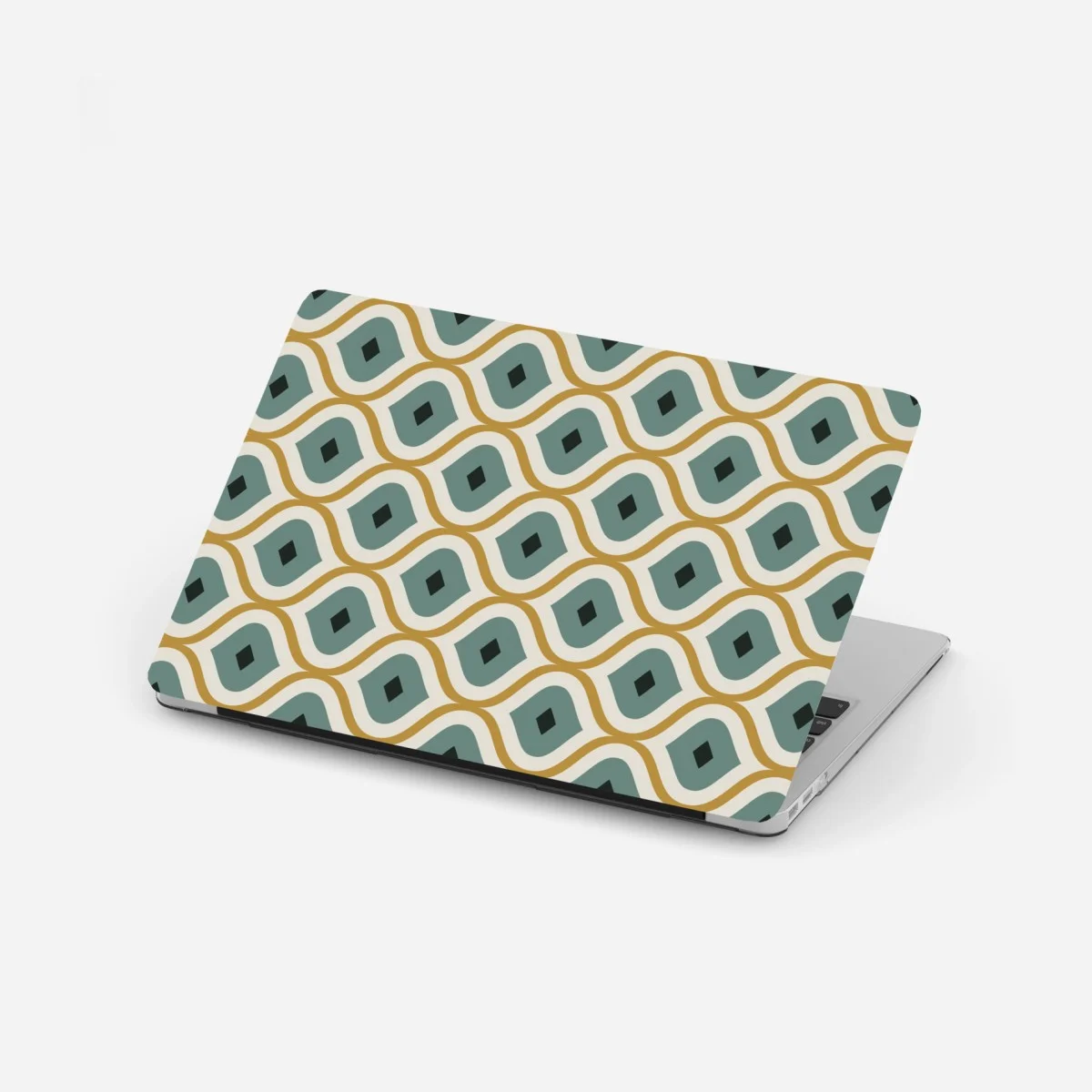 Sticker pour ordinateur portable motif géométrique élégant en vert et or – Wallnifity® Sticker pour ordinateur portable motif géométrique élégant en vert et or – Wallnifity®