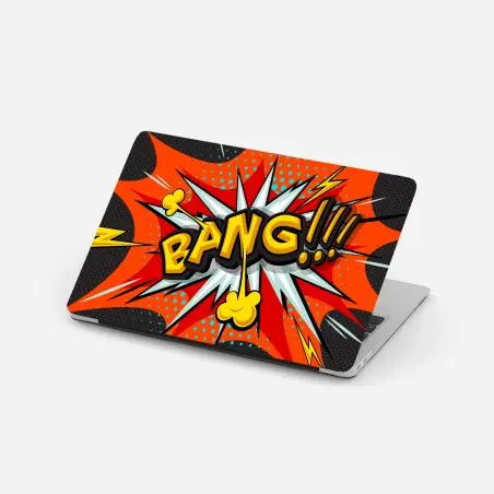 Sticker pour ordinateur portable explosion pop art bang dynamique – Wallnifity®
