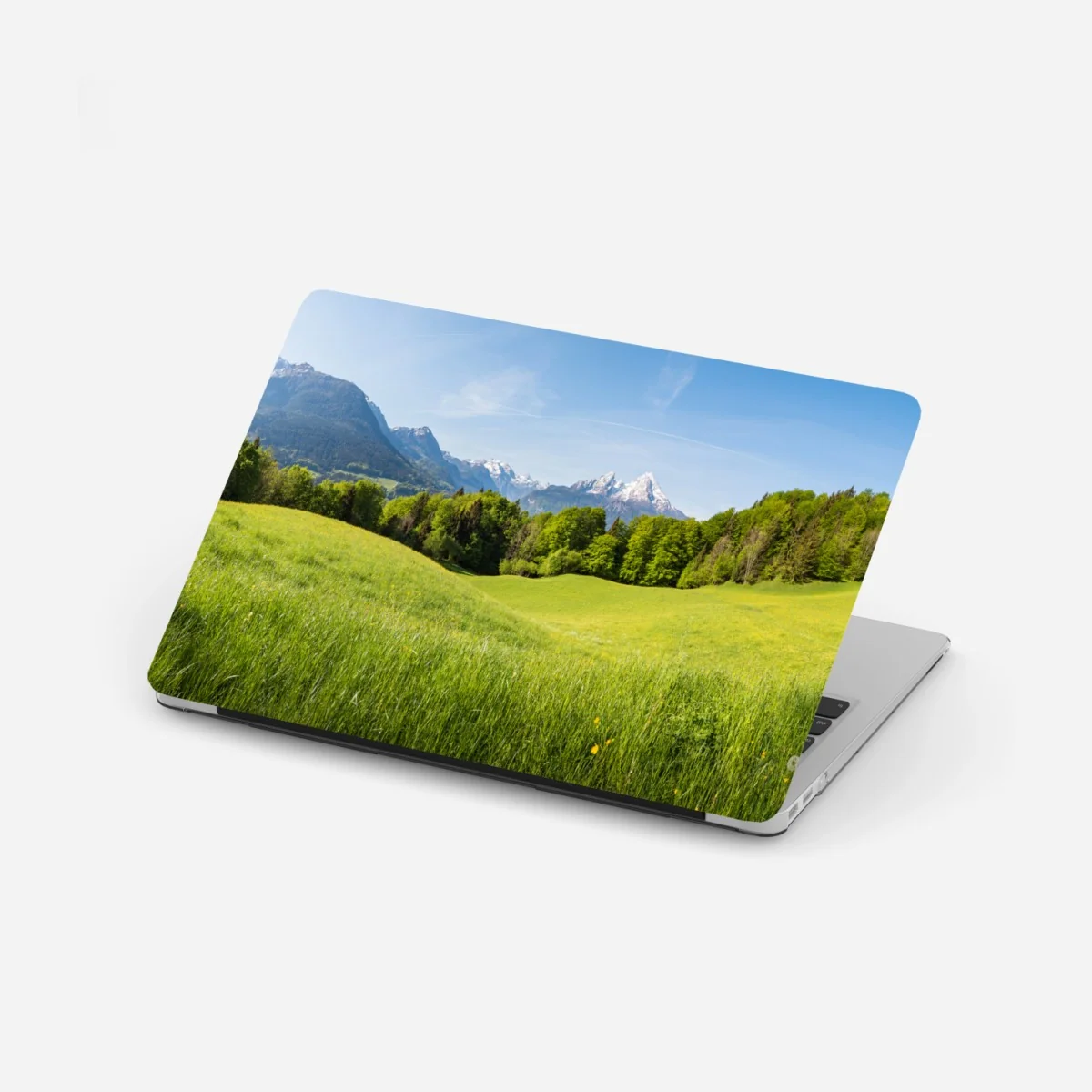 Sticker pour ordinateur portable paysage printanier alpin panoramique – Wallnifity® Sticker pour ordinateur portable paysage printanier alpin panoramique – Wallnifity®