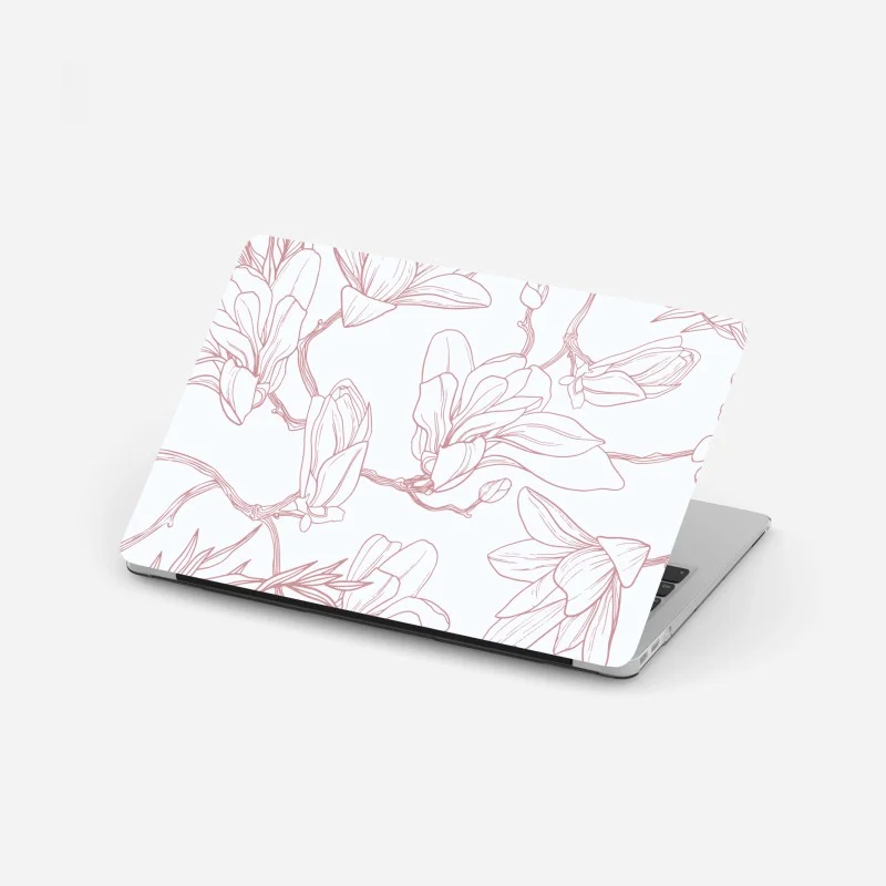 Sticker pour ordinateur portable motif magnolia délicat et aérien – Wallnifity® Sticker pour ordinateur portable motif magnolia délicat et aérien – Wallnifity®