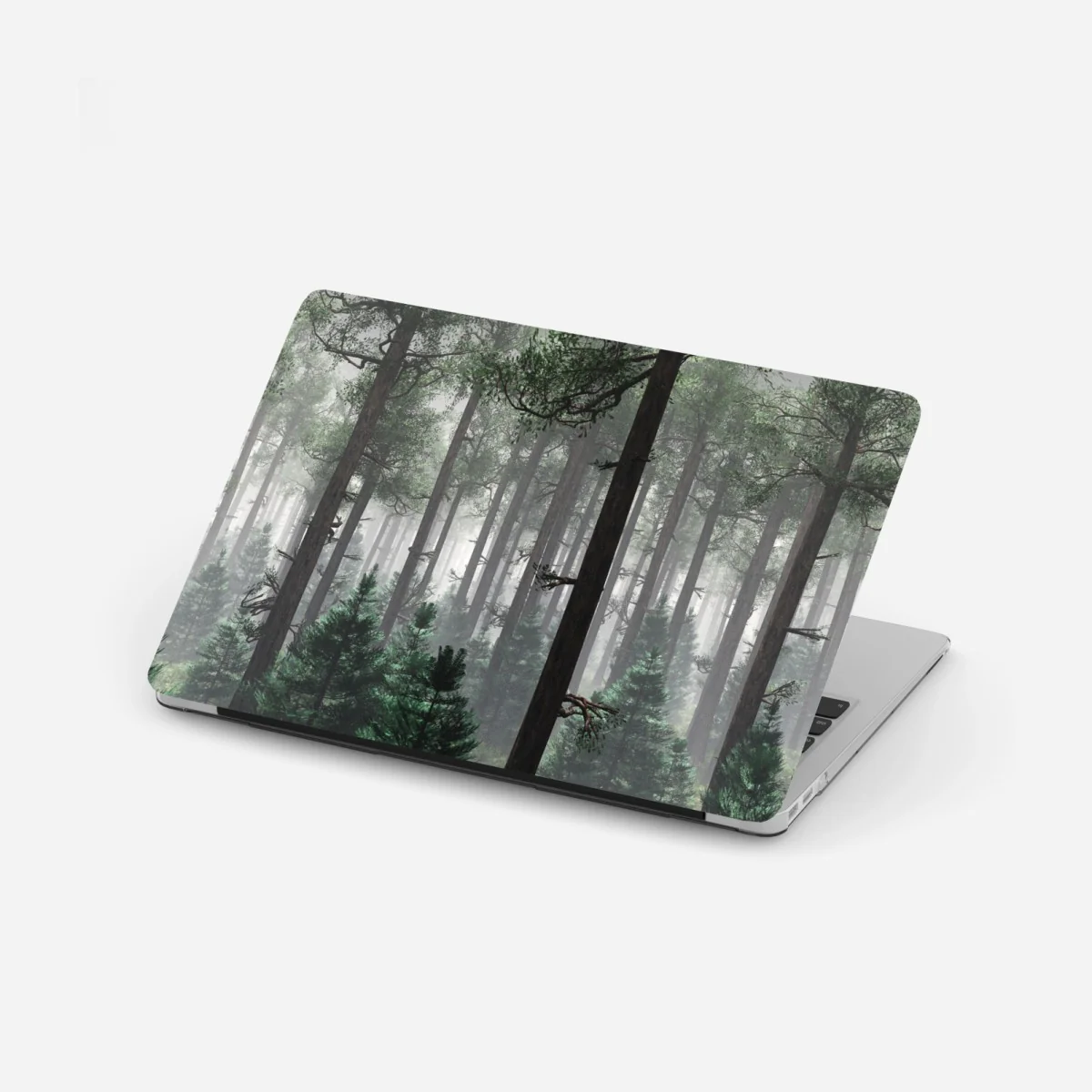 Sticker pour ordinateur portable forêt brumeuse et mystérieuse – Wallnifity® Sticker pour ordinateur portable forêt brumeuse et mystérieuse – Wallnifity®