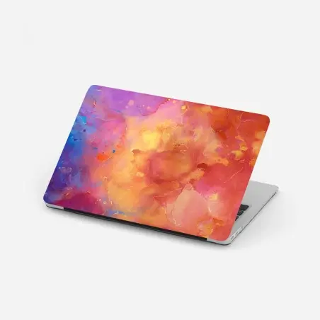 Sticker pour ordinateur portable éclat chromatique abstrait – Wallnifity®
