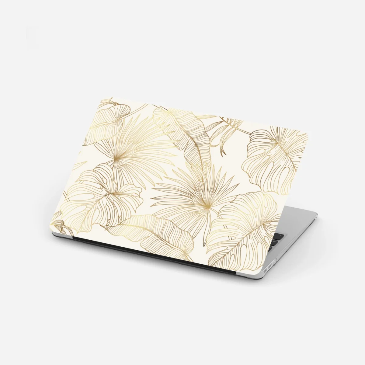 Sticker pour ordinateur portable motif feuilles tropicales dorées – Wallnifity® Sticker pour ordinateur portable motif feuilles tropicales dorées – Wallnifity®