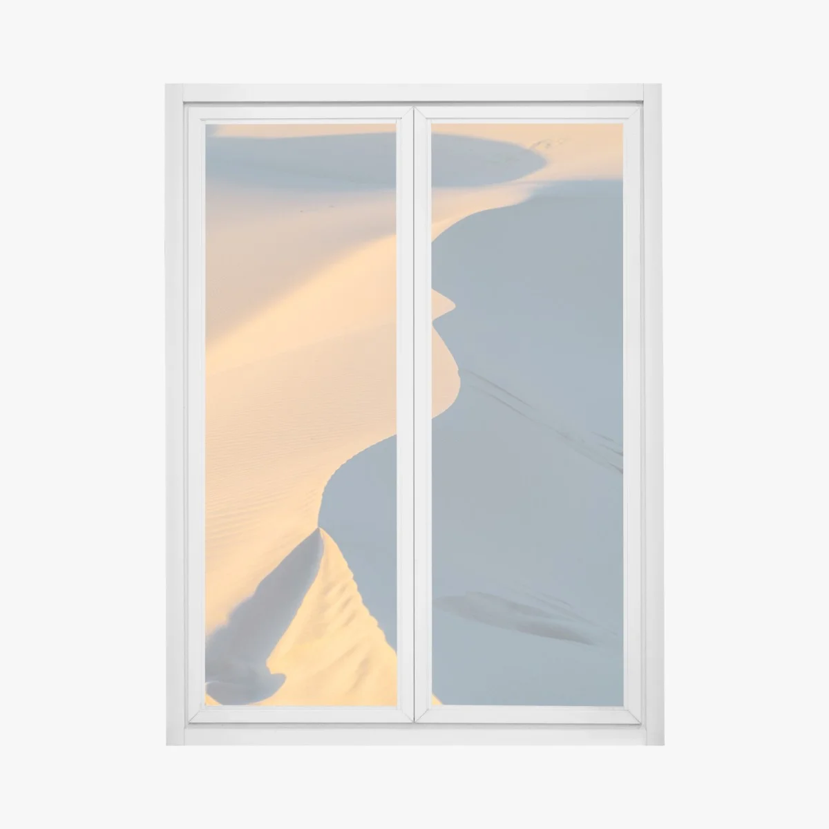 Sticker pour vitres et fenêtres dunes dorées et ombres bleutées – Wallnifity® Sticker pour vitres et fenêtres dunes dorées et ombres bleutées – Wallnifity®