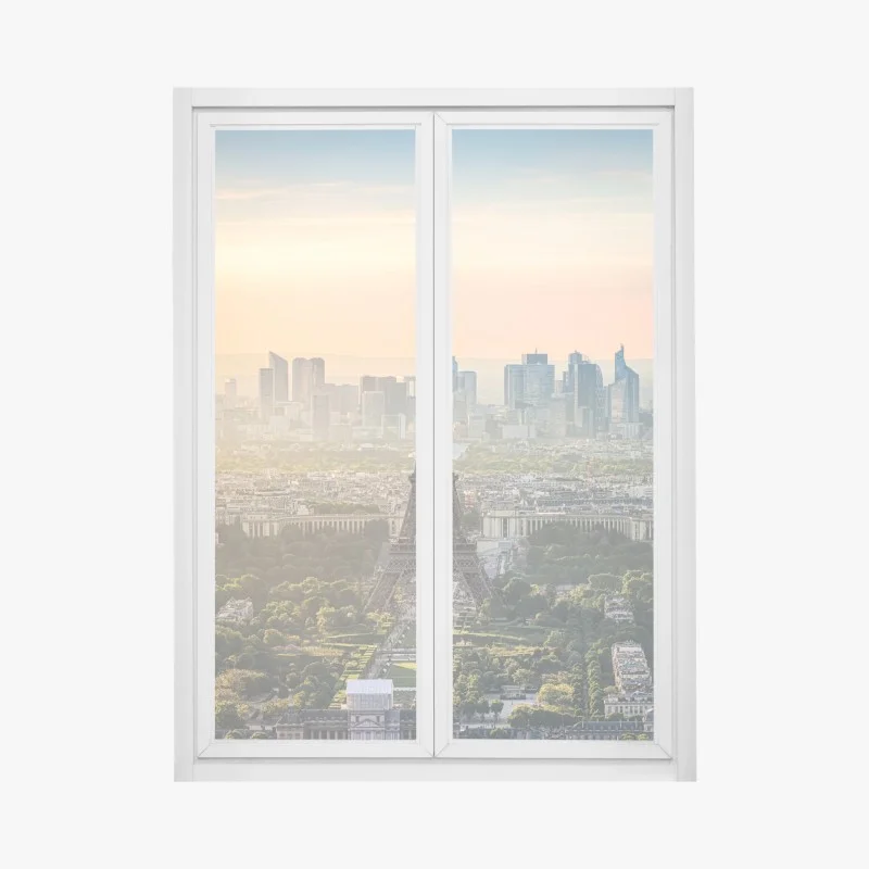 Sticker pour vitres et fenêtres coucher de soleil sur la Tour Eiffel, Paris – Wallnifity® Sticker pour vitres et fenêtres coucher de soleil sur la Tour Eiffel, Paris – Wallnifity®
