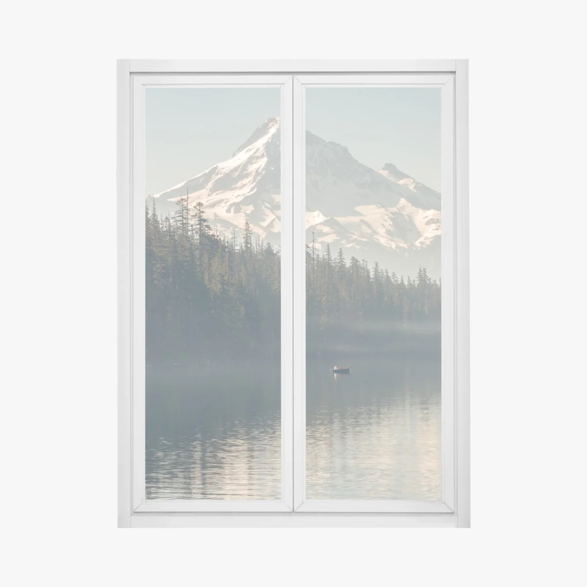 Sticker pour vitres et fenêtres sérénité au lac alpin – Wallnifity® Sticker pour vitres et fenêtres sérénité au lac alpin – Wallnifity®