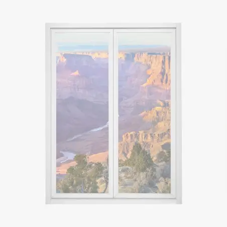 Sticker pour vitres et fenêtres crépuscule au Grand Canyon – Wallnifity®