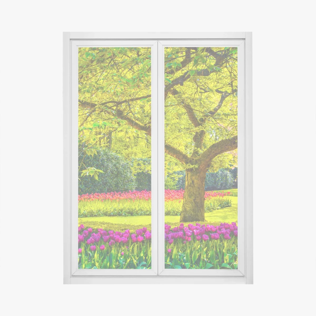 Sticker pour vitres et fenêtres promenade de printemps parmi les tulipes à Keukenhof – Wallnifity® Sticker pour vitres et fenêtres promenade de printemps parmi les tulipes à Keukenhof – Wallnifity®