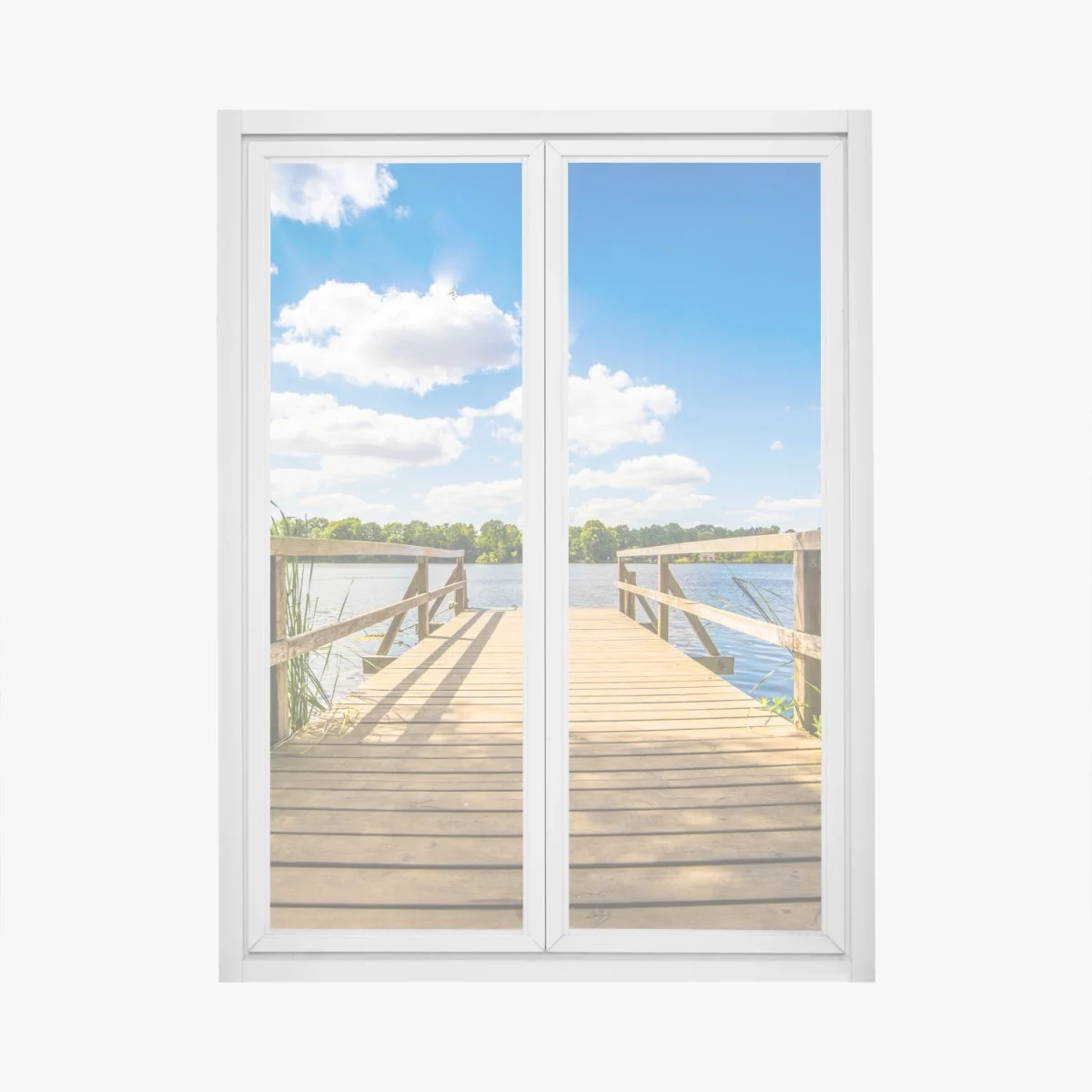 Sticker pour vitres et fenêtres escapade au bord du lac – Wallnifity® Sticker pour vitres et fenêtres escapade au bord du lac – Wallnifity®