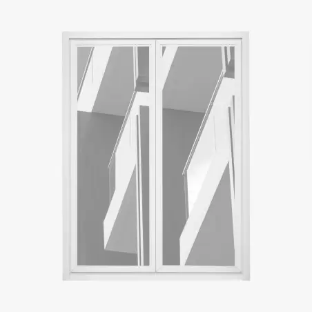 Sticker pour vitres et fenêtres rythme géométrique de façade moderne – Wallnifity®