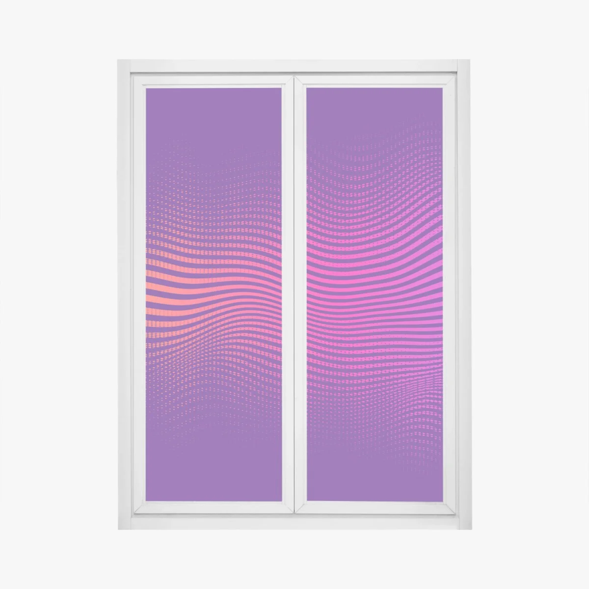 Sticker pour vitres et fenêtres vagues chromatiques violet et magenta – Wallnifity® Sticker pour vitres et fenêtres vagues chromatiques violet et magenta – Wallnifity®