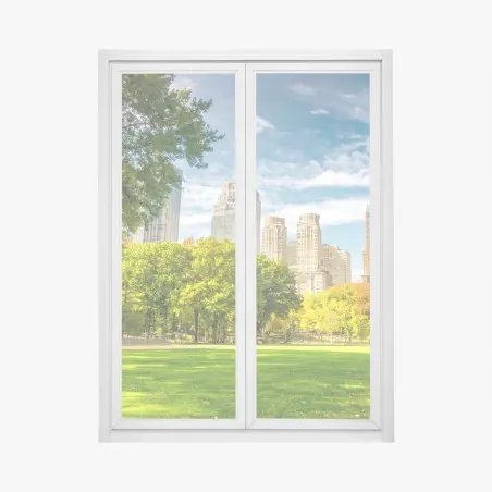 Sticker pour vitres et fenêtres paysage automnal à Central Park, New York – Wallnifity®