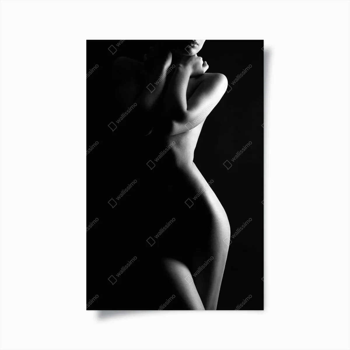 Poster silhouette féminine en contre-jour – Wallnifity® Poster silhouette féminine en contre-jour – Wallnifity®