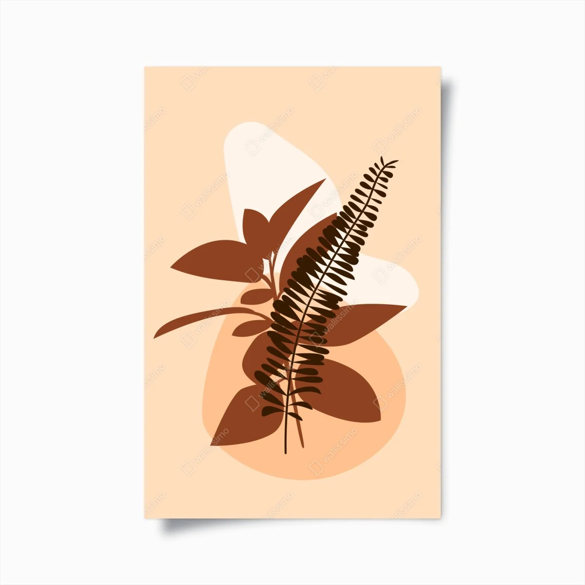 Poster composition botanique minimaliste aux tons terreux – Wallnifity® Poster composition botanique minimaliste aux tons terreux – Wallnifity®