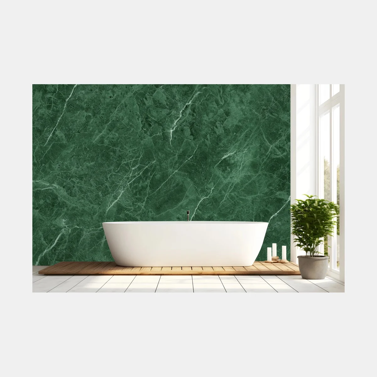 Papier peint marbre vert émeraude élégant – Wallnifity® Papier peint marbre vert émeraude élégant – Wallnifity®