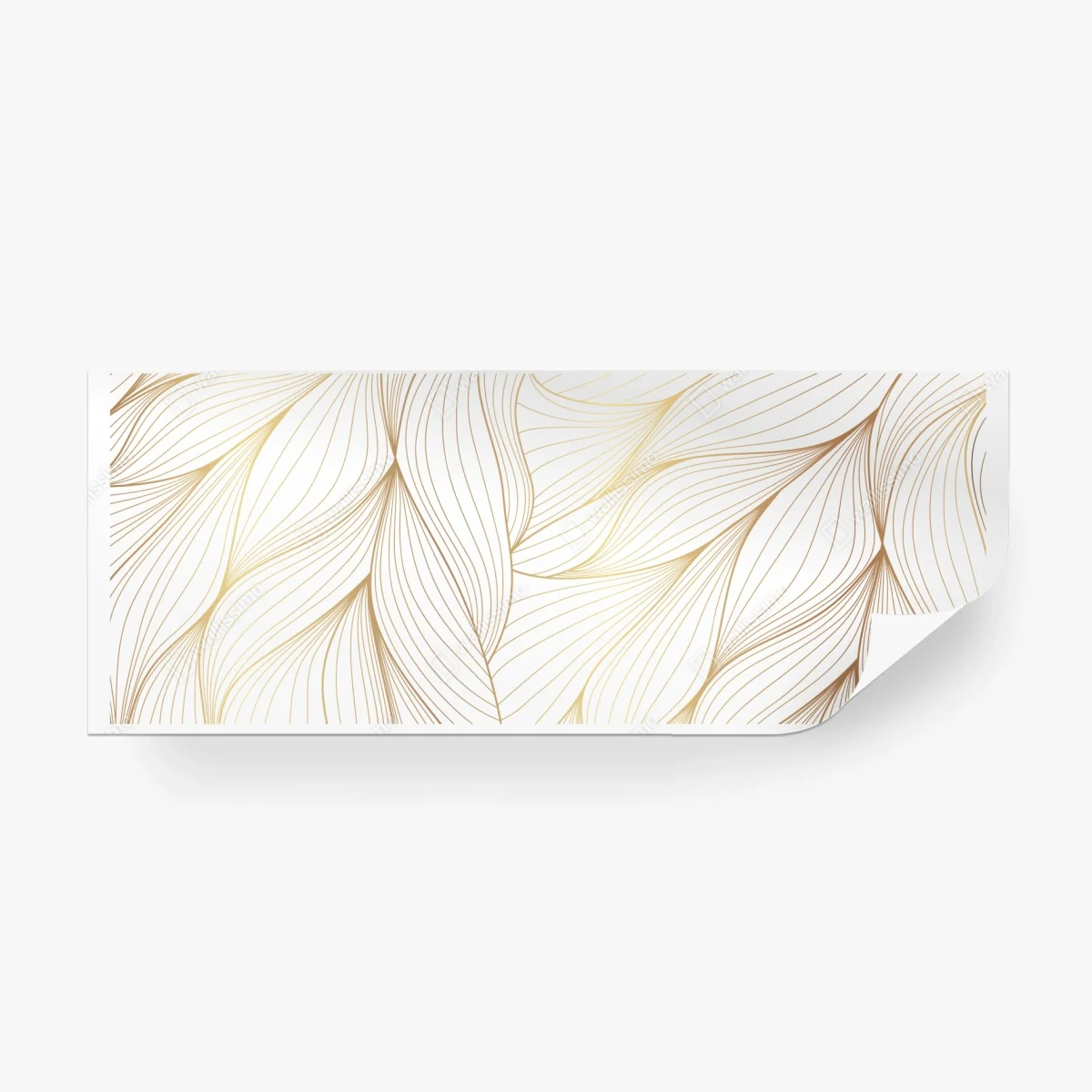 Papier peint élégance linéaire dorée – Wallnifity® Papier peint élégance linéaire dorée – Wallnifity®