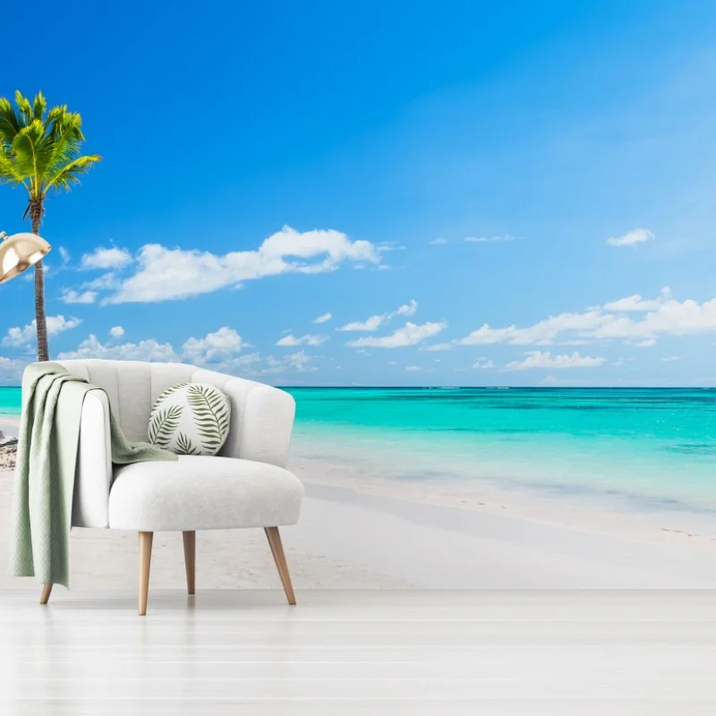 Papier peint évasion tropicale à Punta Cana – Wallnifity® Papier peint évasion tropicale à Punta Cana – Wallnifity®