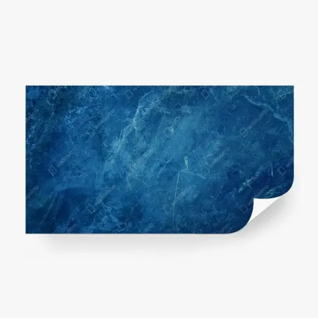 Papier peint marbre bleu profond texturé – Wallnifity®