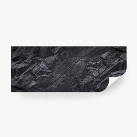 Papier peint texture d'ardoise naturelle sombre – Wallnifity®