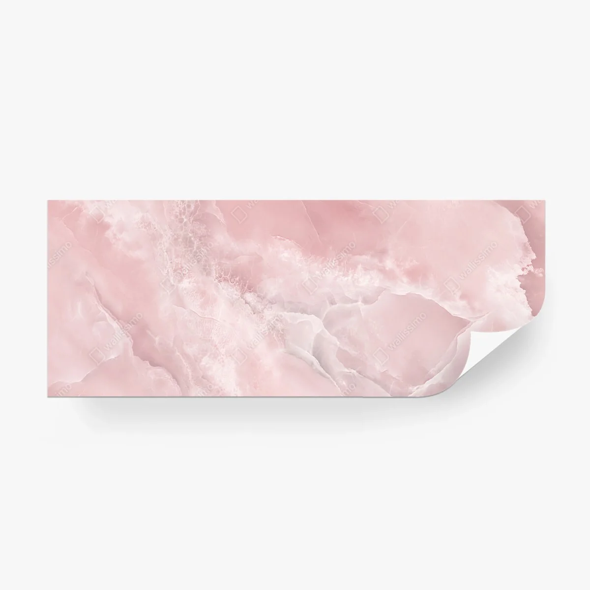Papier peint marbre rose abstrait pour décoration murale – Wallnifity®
