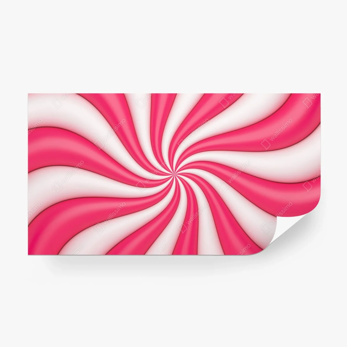 Papier peint tourbillon rose et blanc aux ondulations douces – Wallnifity® Papier peint tourbillon rose et blanc aux ondulations douces – Wallnifity®