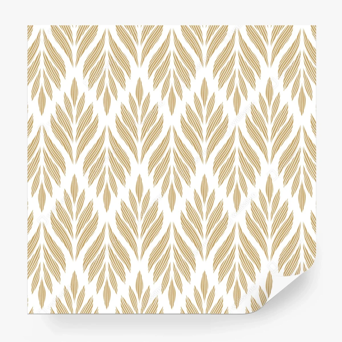 Papier peint motif feuilles dorées pour décoration murale – Wallnifity® Papier peint motif feuilles dorées pour décoration murale – Wallnifity®