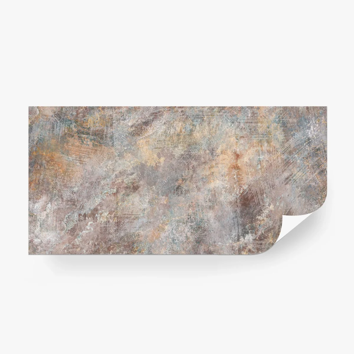 Papier peint abstraction patinée aux tons terreux et pastels – Wallnifity® Papier peint abstraction patinée aux tons terreux et pastels – Wallnifity®