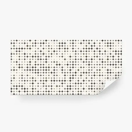 Papier peint motif géométrique en damier de cercles – Wallnifity®