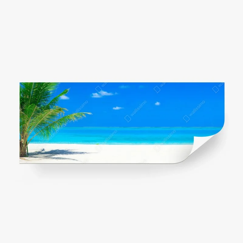 Papier peint plage paradisiaque des Maldives au sable blanc – Wallnifity® Papier peint plage paradisiaque des Maldives au sable blanc – Wallnifity®