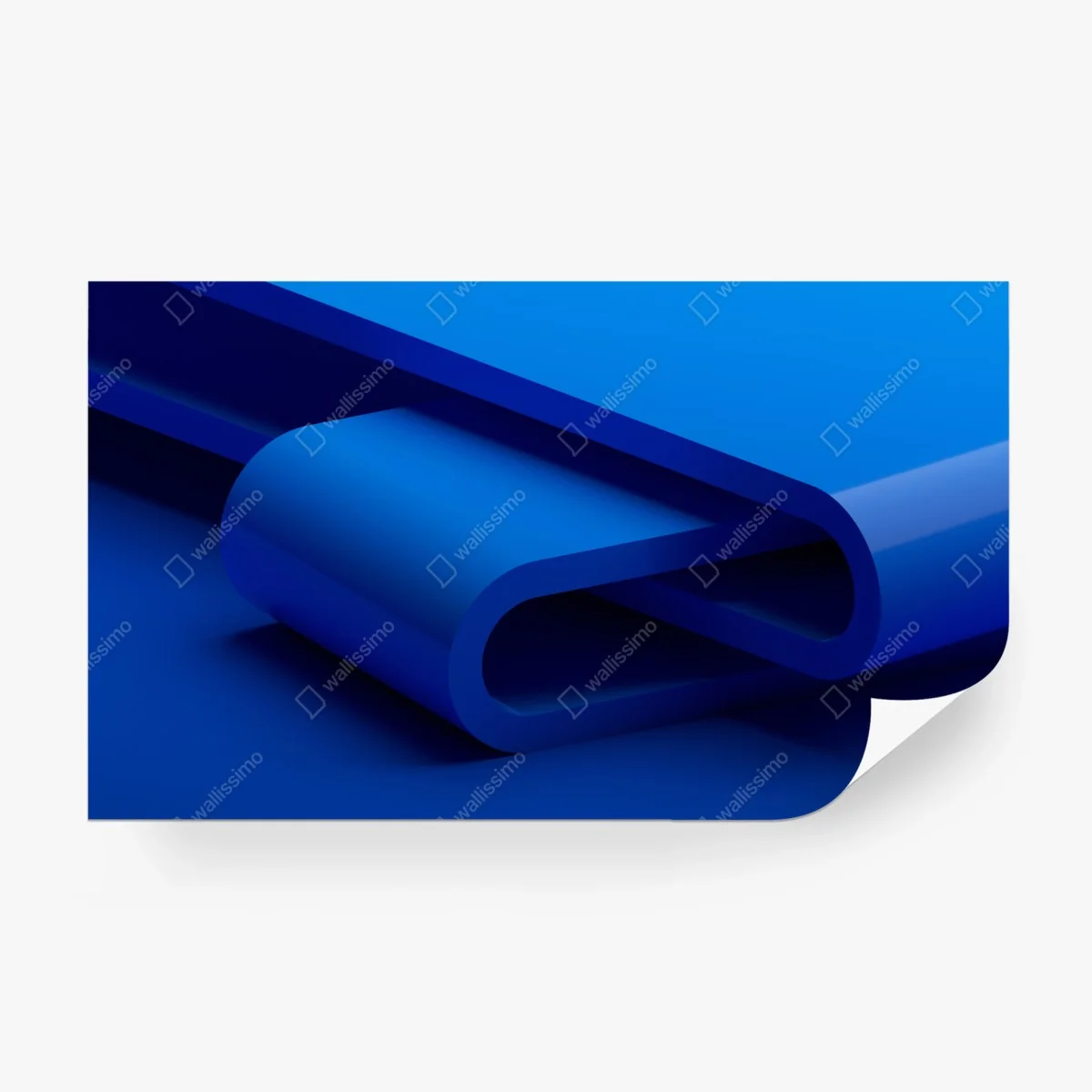 Papier peint ruban géométrique bleu minimaliste – Wallnifity® Papier peint ruban géométrique bleu minimaliste – Wallnifity®
