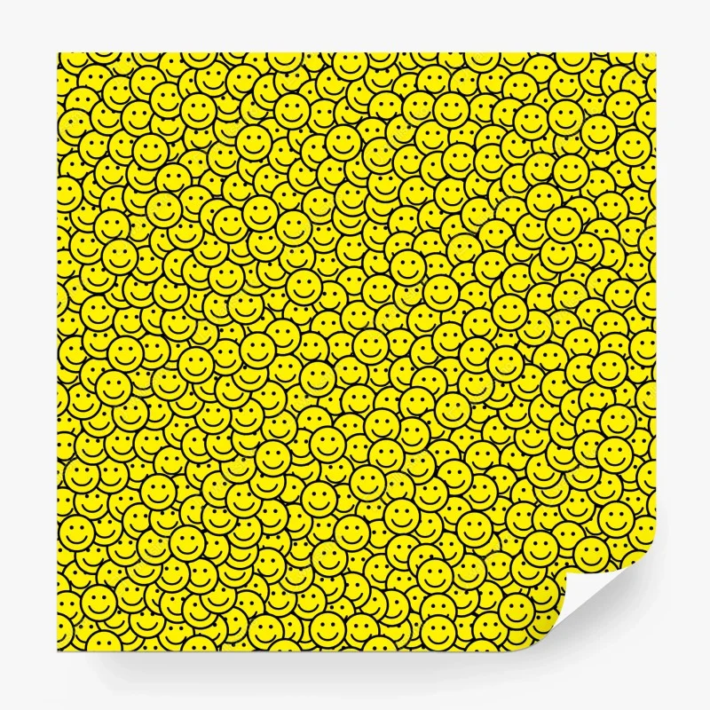 Papier peint océan de sourires jaunes – Wallnifity® Papier peint océan de sourires jaunes – Wallnifity®