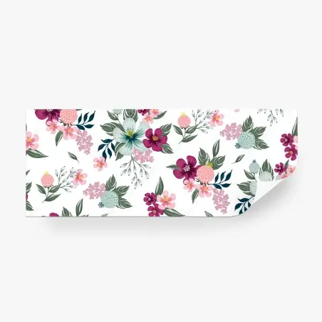 Papier peint motif floral romantique aux teintes pastel – Wallnifity®