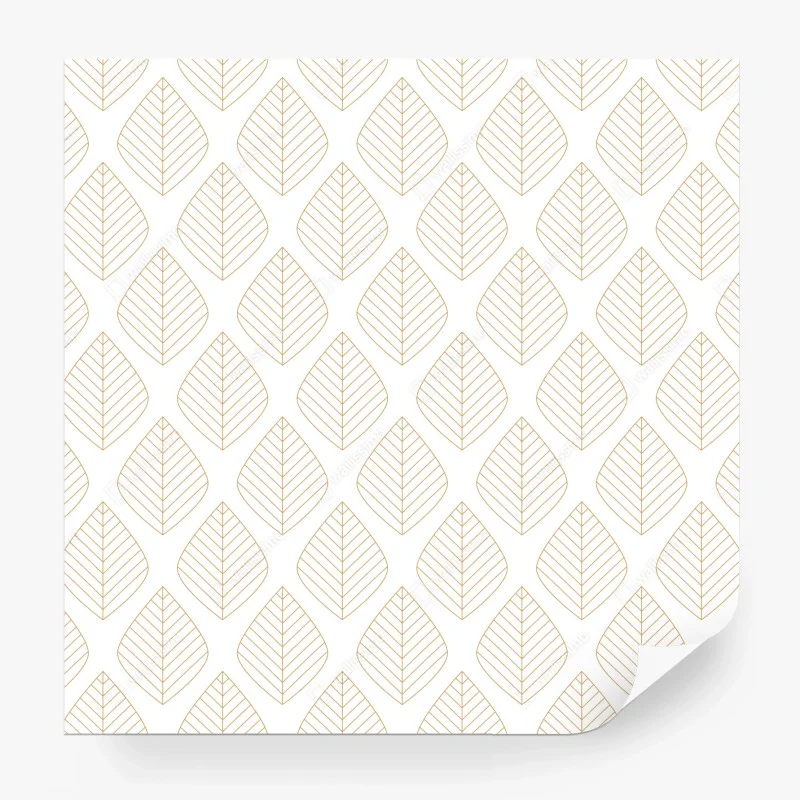 Papier peint motif feuilles dorées minimaliste – Wallnifity® Papier peint motif feuilles dorées minimaliste – Wallnifity®