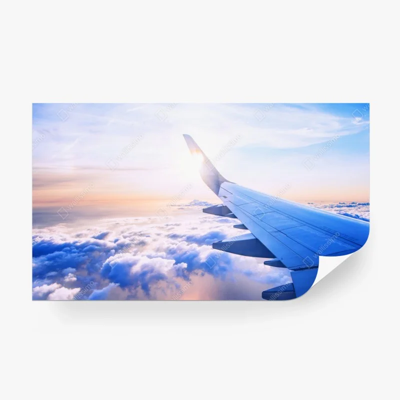 Papier peint vue aérienne au coucher de soleil – Wallnifity® Papier peint vue aérienne au coucher de soleil – Wallnifity®