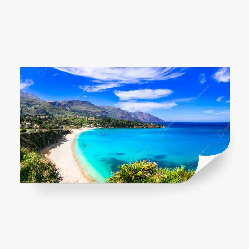 Papier peint paysage côtier aux eaux turquoises et plages de sable – Wallnifity® Papier peint paysage côtier aux eaux turquoises et plages de sable – Wallnifity®