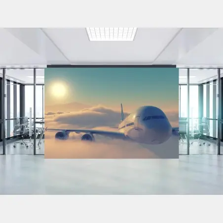 Papier peint voyage au-dessus des nuages – Wallnifity®
