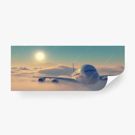Papier peint voyage au-dessus des nuages – Wallnifity®