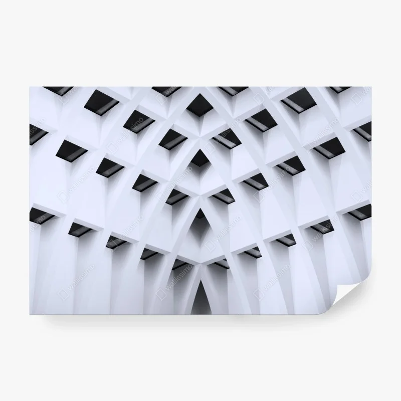 Papier peint voûte architecturale géométrique minimaliste – Wallnifity® Papier peint voûte architecturale géométrique minimaliste – Wallnifity®