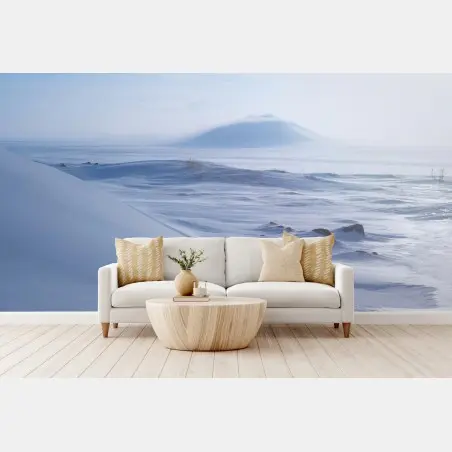 Papier peint horizon arctique immaculé — Chukotka – Wallnifity®