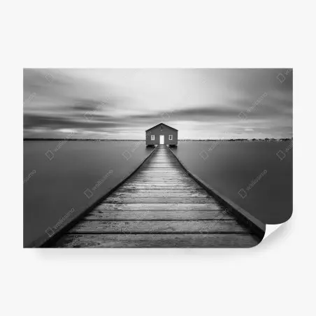Papier peint cabane au bout de la jetée – Wallnifity®