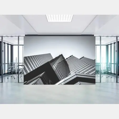 Papier peint perspective architecturale Hong Kong – Wallnifity®