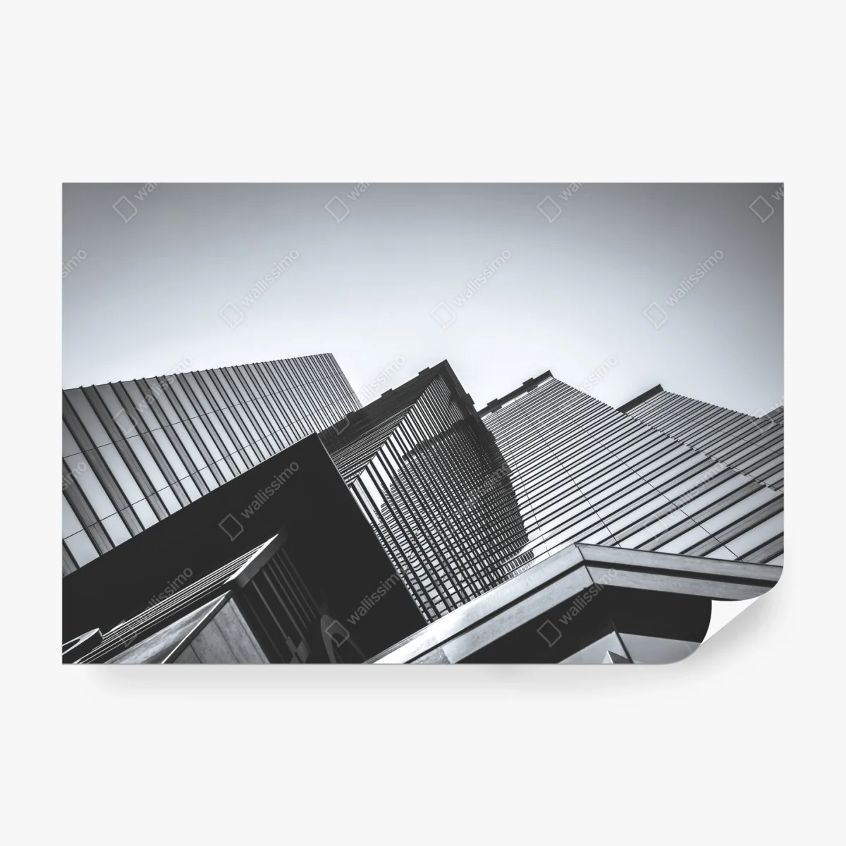 Papier peint perspective architecturale Hong Kong – Wallnifity®