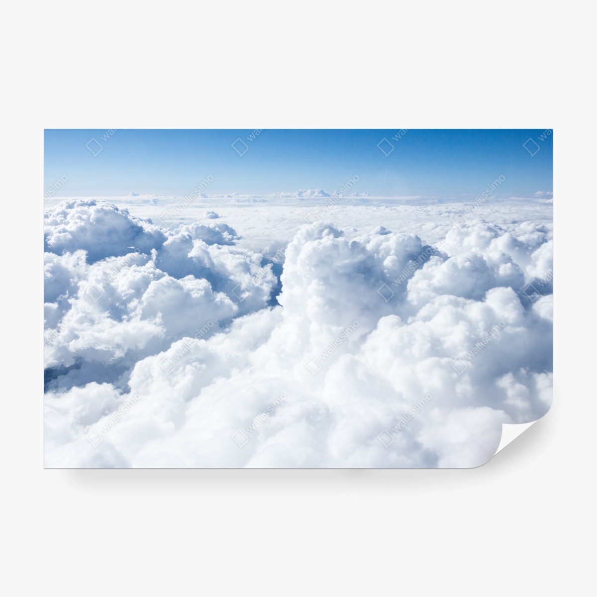 Papier peint mer de nuages à haute altitude – Wallnifity®