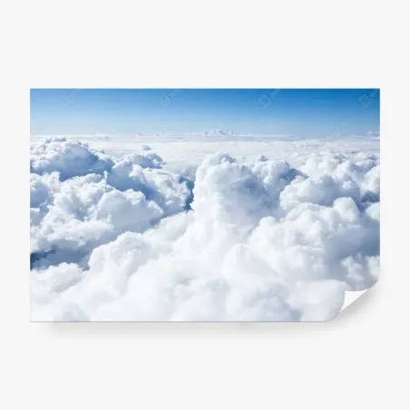 Papier peint mer de nuages à haute altitude – Wallnifity®