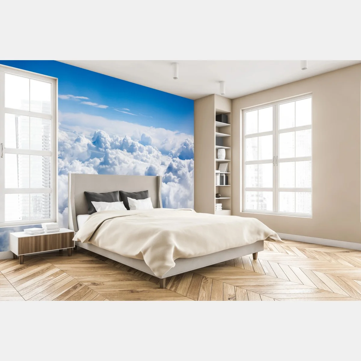 Papier peint mer de nuages célestes – Wallnifity® Papier peint mer de nuages célestes – Wallnifity®