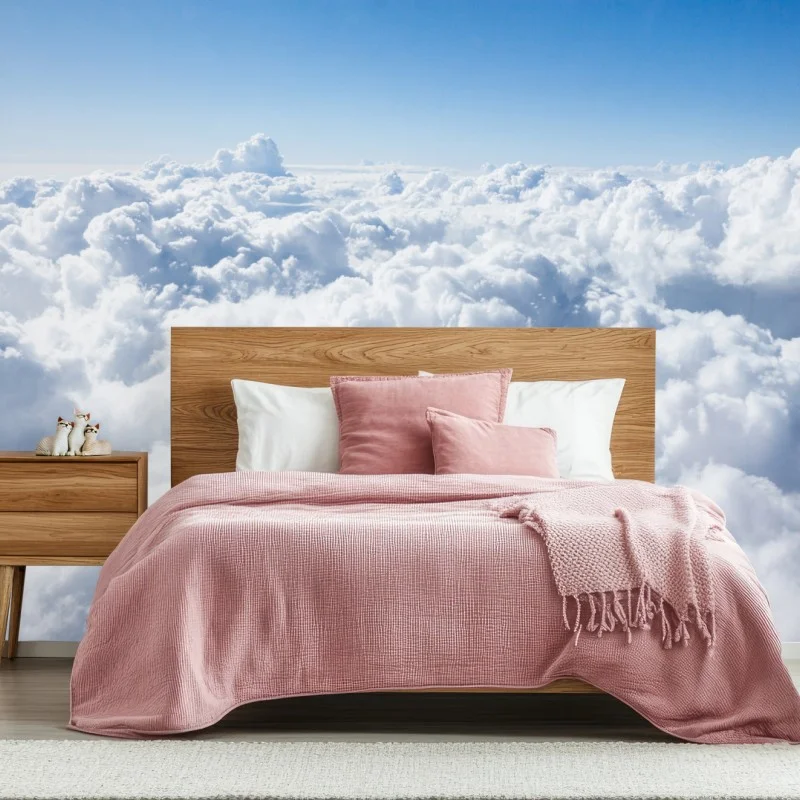 Papier peint mer de nuages et ciel bleu – Wallnifity® Papier peint mer de nuages et ciel bleu – Wallnifity®